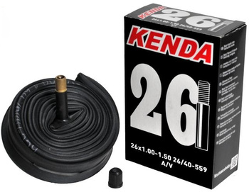 Dętka 26 x1,0/1,25/1,35/1,50 AV Samochodowy KENDA
