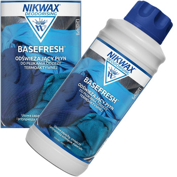 NIKWAX BaseFresh Płyn Pielęgnujący Bielizna Termoaktywna Odświeżacz 1 Litr