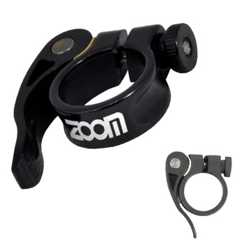 Obejma zacisk sztycy QR 28,6mm czarna ZOOM