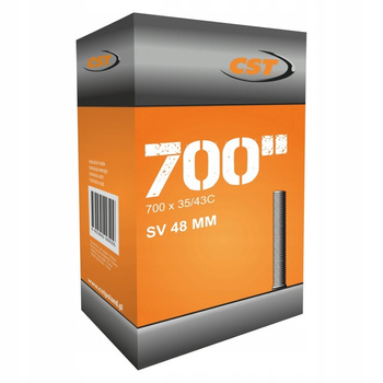 CST Dętka 700x35/38/40/42/43 AV SAMOCHODOWY 48mm