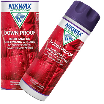 Nikwax Down Proof 300ml Impregnat Do Odzieży Śpiworów I Kurtek Puchowych
