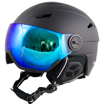 KASK NARCIARSKI Z SZYBĄ GOGLAMI REVO SHIFT KASK SNOWBOARDOWY L +GRATIS