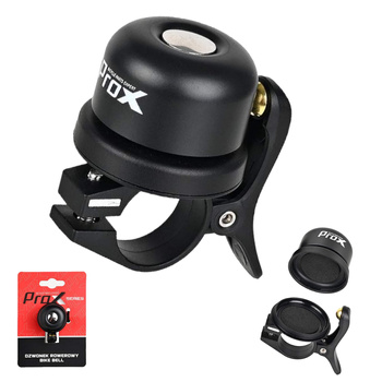 Dzwonek Rowerowy Retro Głośny PROX BELL CZARNY MIEDZIANY Antykradzieżowy