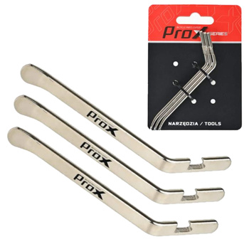ŁYŻKI DO OPON ROWEROWYCH PROX Zestaw 3 szt. 120mm ŁYŻKI DO ZDEJMOWANIA OPON