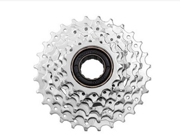 SUNRACE WOLNOBIEG 6-RZĘDOWY 14-28 ZĘBÓW SREBRNY HG