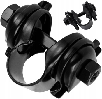 Jarzmo jarzemko siodełka siodła rowerowego czarne