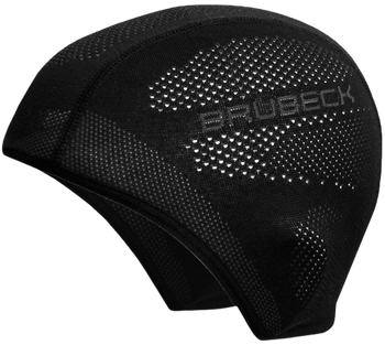Termoaktywna czapka treningowa BRUBECK na rower SM
