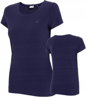 Koszulka damska4F F580 Ciemny Granat S