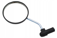 Lusterko rowerowe okrągłe wpuszczane krótkie retro