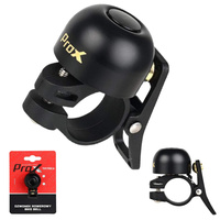 Dzwonek Rowerowy Retro Głośny PROX FES BELL CZARNY MIEDZIANY 32mm