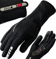 Rękawiczki rowerowe ZIMOWE SOFTSHELL COMFORT S