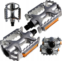 FEIMIN 961 aluminiowe pedały rowerowe srebrne MTB