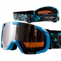 GOGLE NARCIARSKIE DZIECIĘCE GOGLE SNOWBOARDOWE REVO SHIFT NIEPARUJĄCE