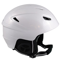 KASK NARCIARSKI KASK SNOWBOARDOWY biały carbon M +GRATIS
