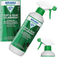 Nikwax Tent&Gear SolarWash Spray-On 500ml Środek UV do Czyszczenia Namiotów