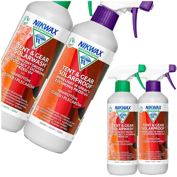 Nikwax Tent&Gear Do Prania I Impregnacji Namiotów  2x500 ml Impregnat