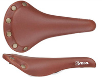 Siodełko Rowerowe Retro FIX Ostre Koło VELO Brąz