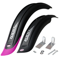 BŁOTNIKI DO ROWERÓW  DZIECIĘCYCH 20" SIMPLA KIDO SDL RÓŻOWE